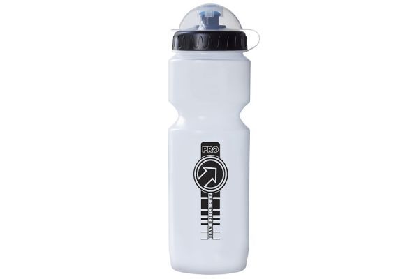 Pro Team Water Bottle 800ml Top - Transparent