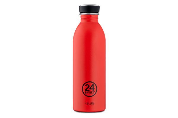 Borraccia Bicicletta 24bottles Rosso