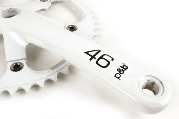 PoloandBike 46t Crankset - White