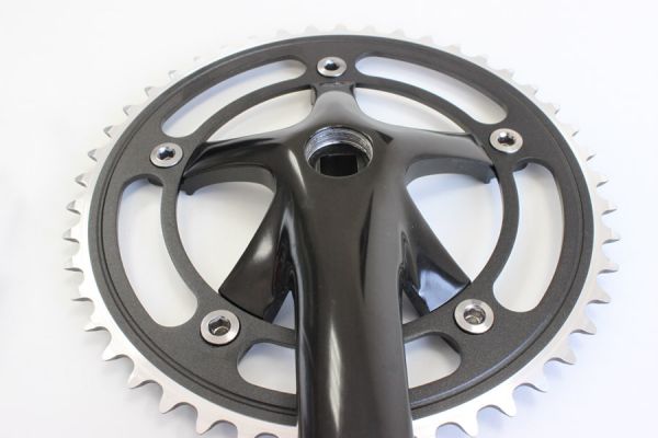 Mighty Solid4 46t Crankset - Black