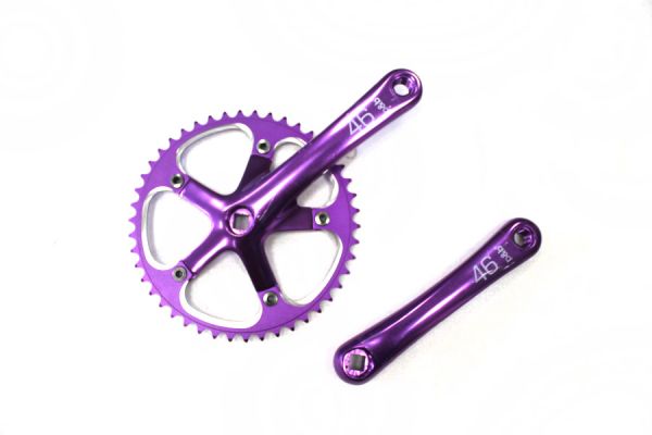 Pédalier Poloandbike Lilas 46d