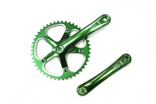 Guarnitura PoloandBike Verde 46d