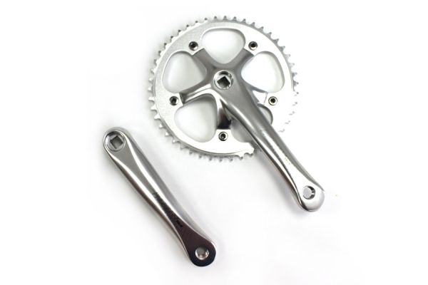 ProWheel Solid Crankset 46t - Zilver