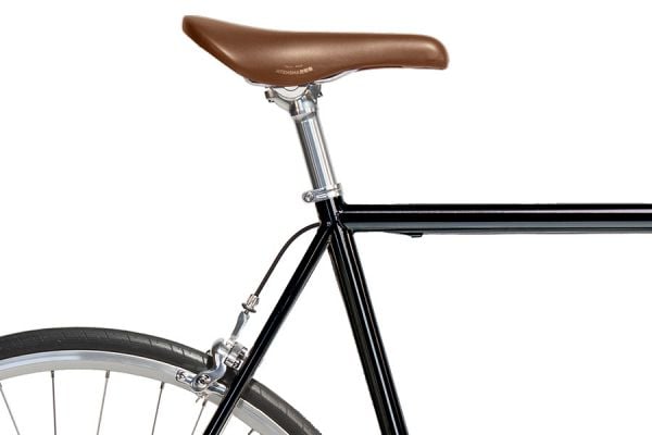 Vélo Single Speed Jitensha Tokyo Black/Alu/Camel