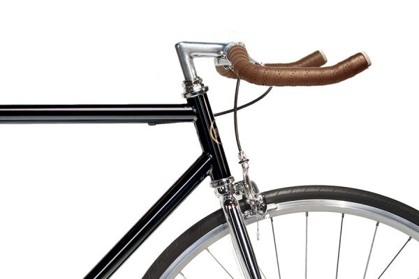 Bicicletta Single Speed Jitensha Tokyo Black/Alu/Camel