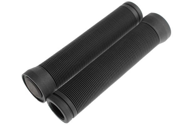 BLB Button Handlebar Grips - Black