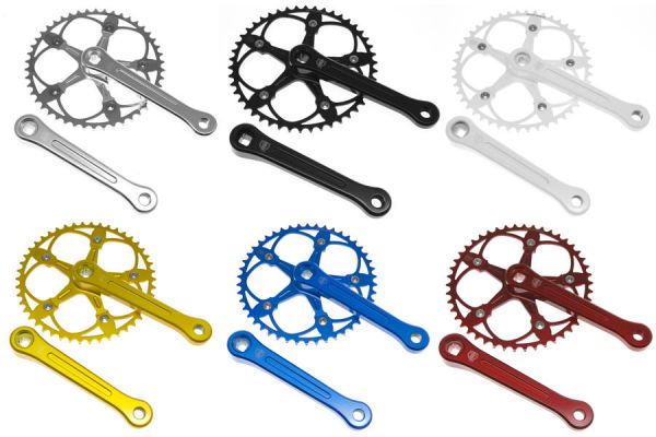 BLB Pista Vera Crankset - Silver