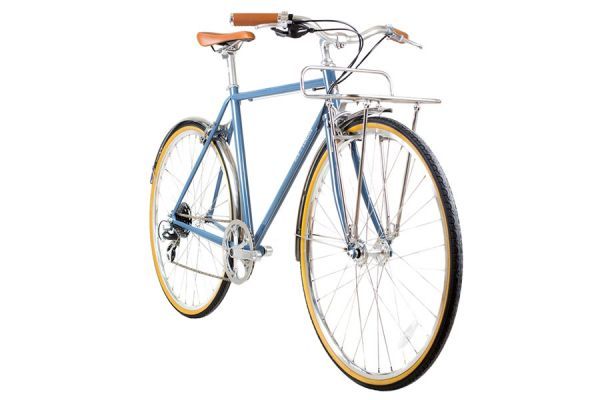 BLB Beetle 8 Speed Town Bike - Moss Blue