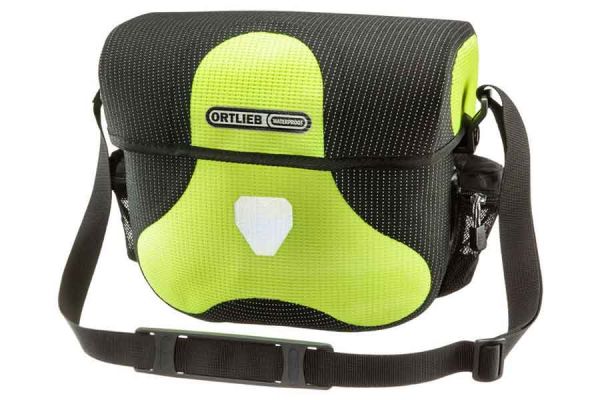 Ortlieb Ultimate Six High Visibility Bag 7L Handlebar - Yellow