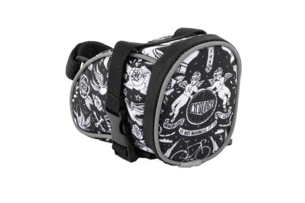 Cycology Velo Tattoo Satteltasche - Weiß/Schwarz