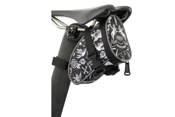 Cycology Velo Tattoo Saddle Bag - White/Black