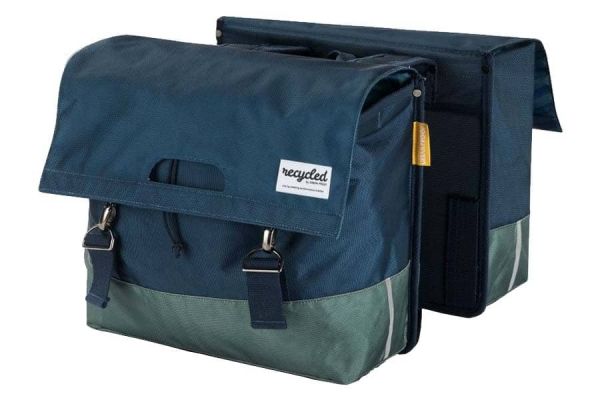 Urban Proof Recycled Pannier Bags Double 40L - Green