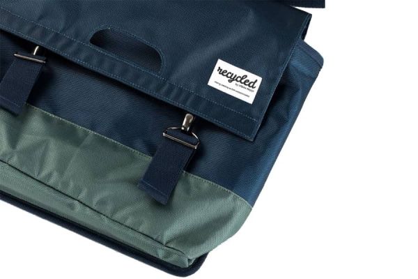 Urban Proof Recycled Pannier Bags Double 40L - Green