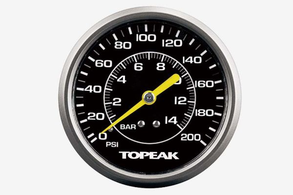 Topeak Joeblow Twin Turbo Floor pump Pressure gauge - Black