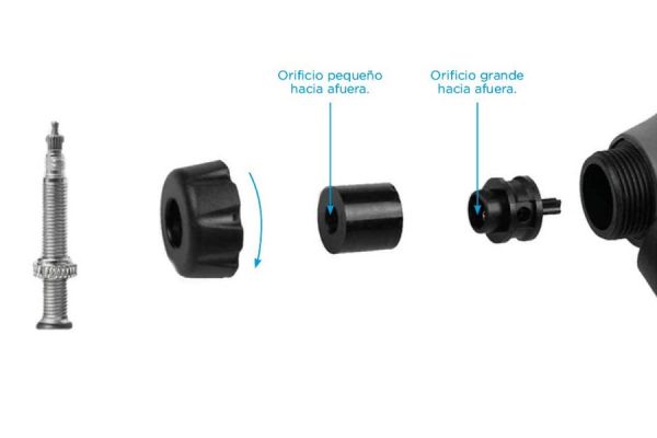 Massi CM-07 Minipumpe - Sort