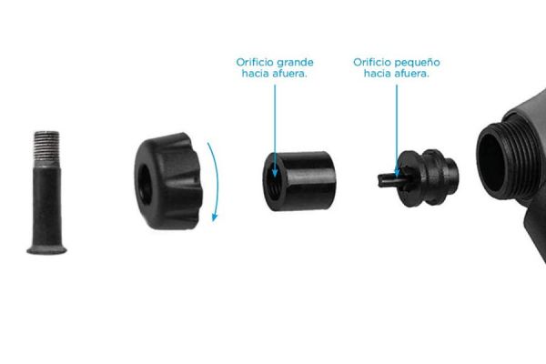 Massi CM-07 Minipumpe - Sort