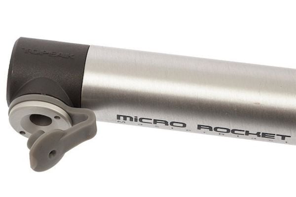 Topeak Micro Rocket AL Bike Pump - Silver