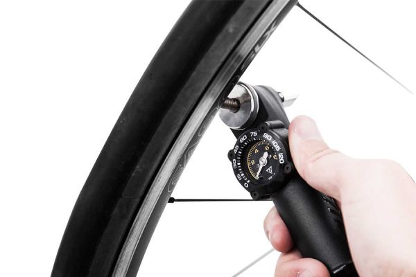 Topeak Roadie DA G Pumpe Druckanzeige - Schwarz