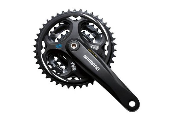 Juego de bielas Shimano Altus FC-M311 175 mm Negro