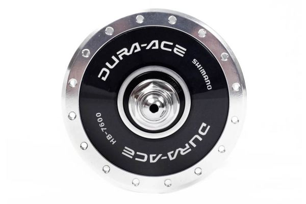 Moyeu avant Shimano Dura-Ace Track HB-7600 142 mm 36 trous Argent