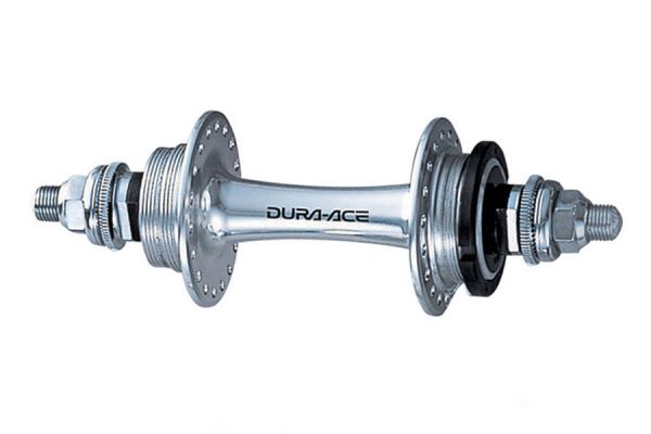 Shimano Dura-Ace Track HB-7710 Rear Hub 164 mm double thread - Silver