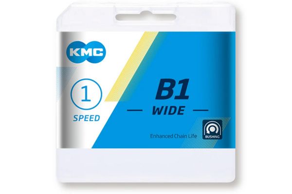 Catena KMC B1 112 Maglie Single Speed Nera