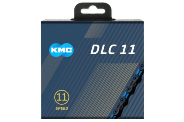 KMC DLC11 Kæde 11-speed 118 Led Blå/Sort