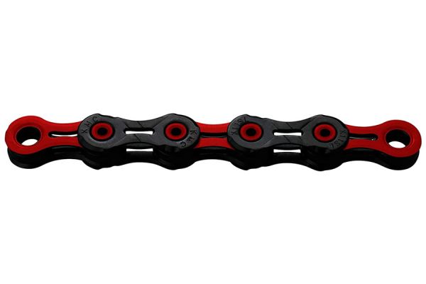 KMC DLC12 Chain 12S 126 Links - Red