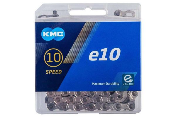 KMC e10 Chain 10S 122 Links - Silver