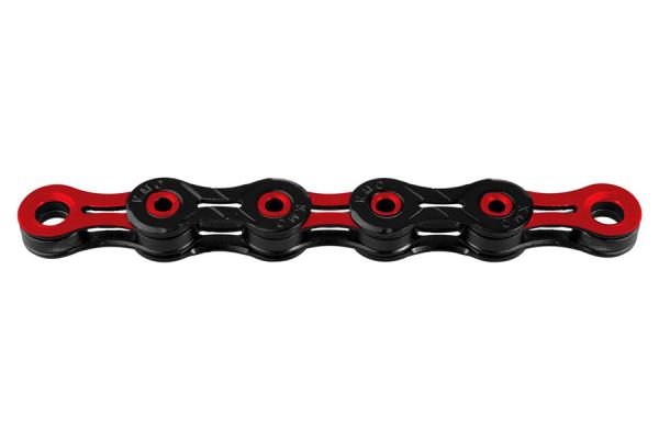 KMC X11SL DLC Chain 11S 118 Links - Red