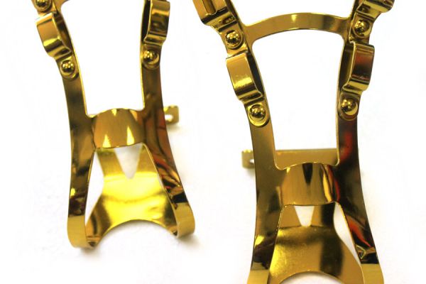 Steel Toe Clips - Golden 