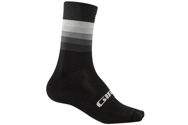 Calcetines Giro Comp Racer High Rise Negro/Blanco