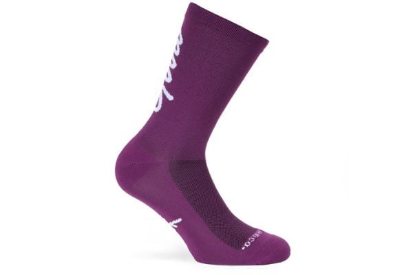 Chaussettes Pacific and Co Good Vibes Aubergine