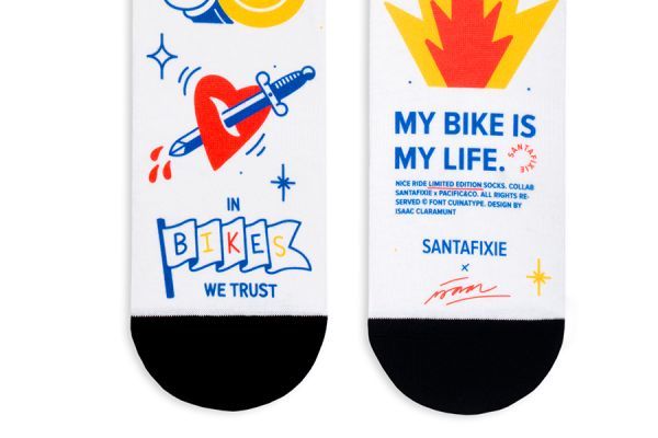 Santafixie x Pacifico Socks - Nice Ride Limited Edition