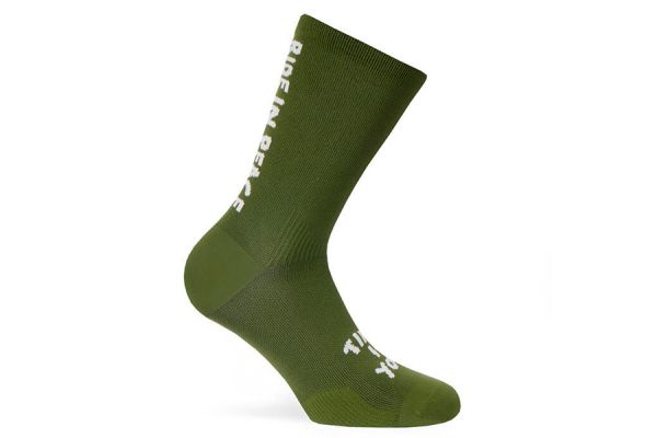 Pacific and Co Ride In Peace Socks - Green