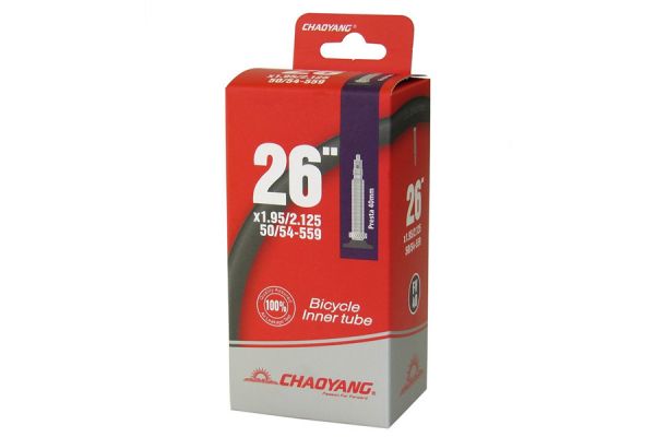 Chaoyang 26x1.95/2.1255 Presta Inner Tube 40mm