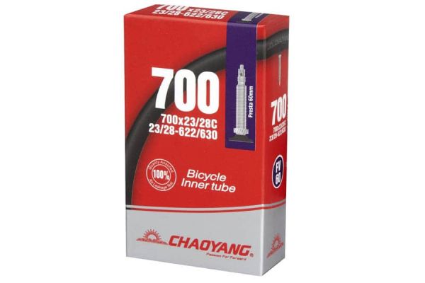 Chaoyang 700x23/28C Presta Inner Tube 60mm