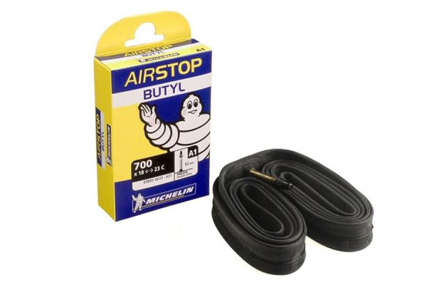 Michelin Airstop 700x18/25C Presta Inner Tube 52mm