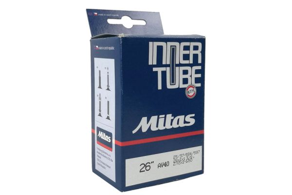 Mitas 650x28C Schrader Inner Tube 40mm