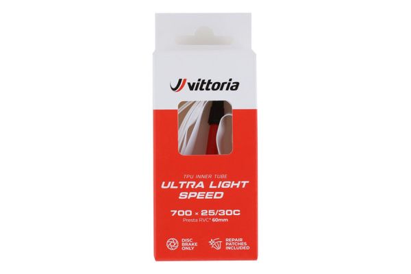 Vittoria Ultra Light Speed Slanger - Hvid