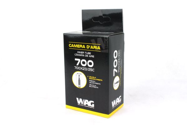 Cámara Wag 700x23/25C válvula Presta 60mm