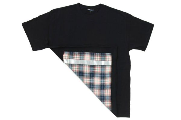 milana:: Cycling T-Shirt - Black/Plaid