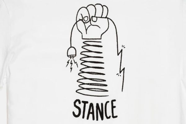 Stance Coil T-Shirt - Weiß