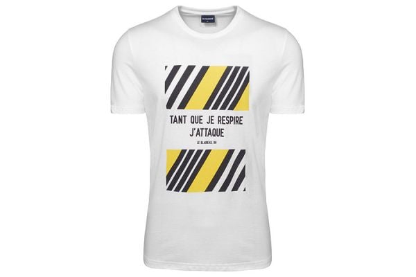 Le Coq Sportif TDF Bernard Hinault Hvid T-shirt