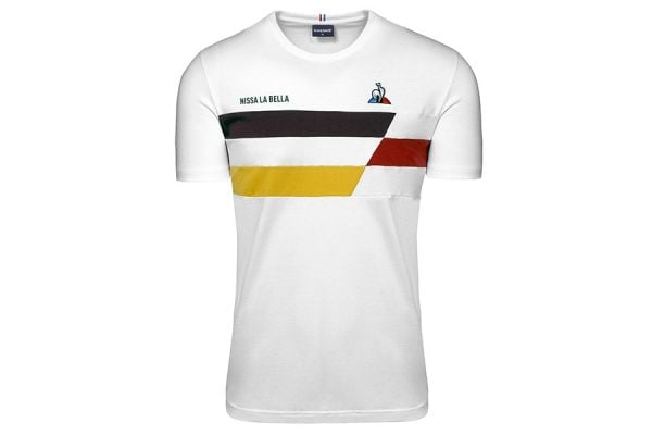 Le Coq Sportif TDF Nissa La Bella Wit T-shirt