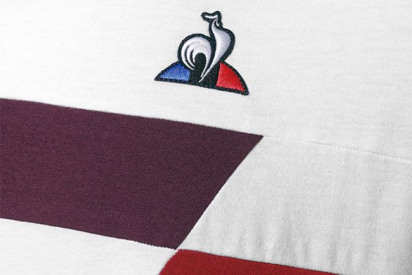 Le Coq Sportif TDF Nissa La Ringeklokkea Hvid T-shirt