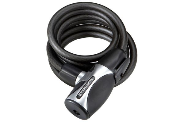 Candado de cable Kryptonite KryptoFlex 1218 Key Negro