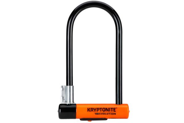 Candado en U Kryptonite Evolution Standard Naranja