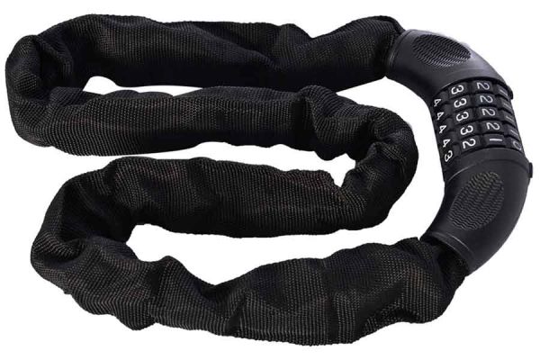 Chaîne antivol OXC Combi Chain 6 900mm Combinaison Noir