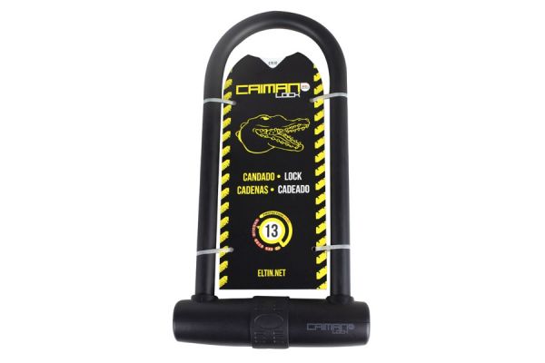 Antivol en U Eltin Caiman Lock 170x320mm Noir